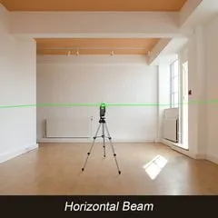2 niveles láser giratorios de 360 líneas, color verde, 8 grados