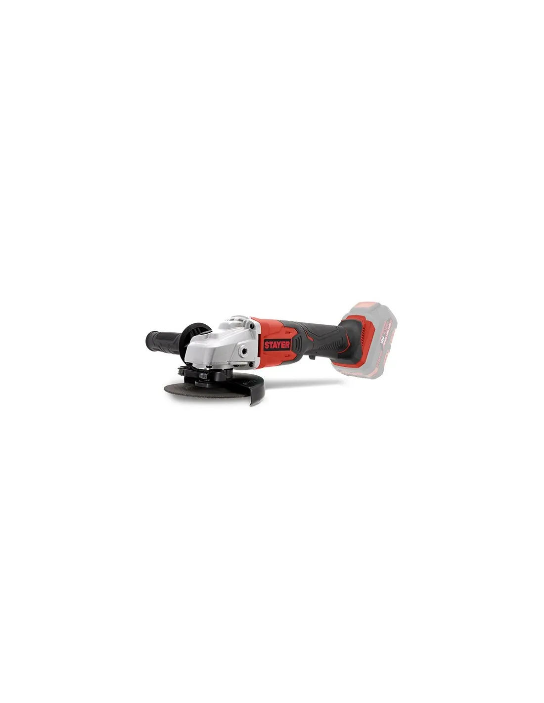 Amoladora angular 115 mm. con 2 baterias 4 Ah  AGRL2024