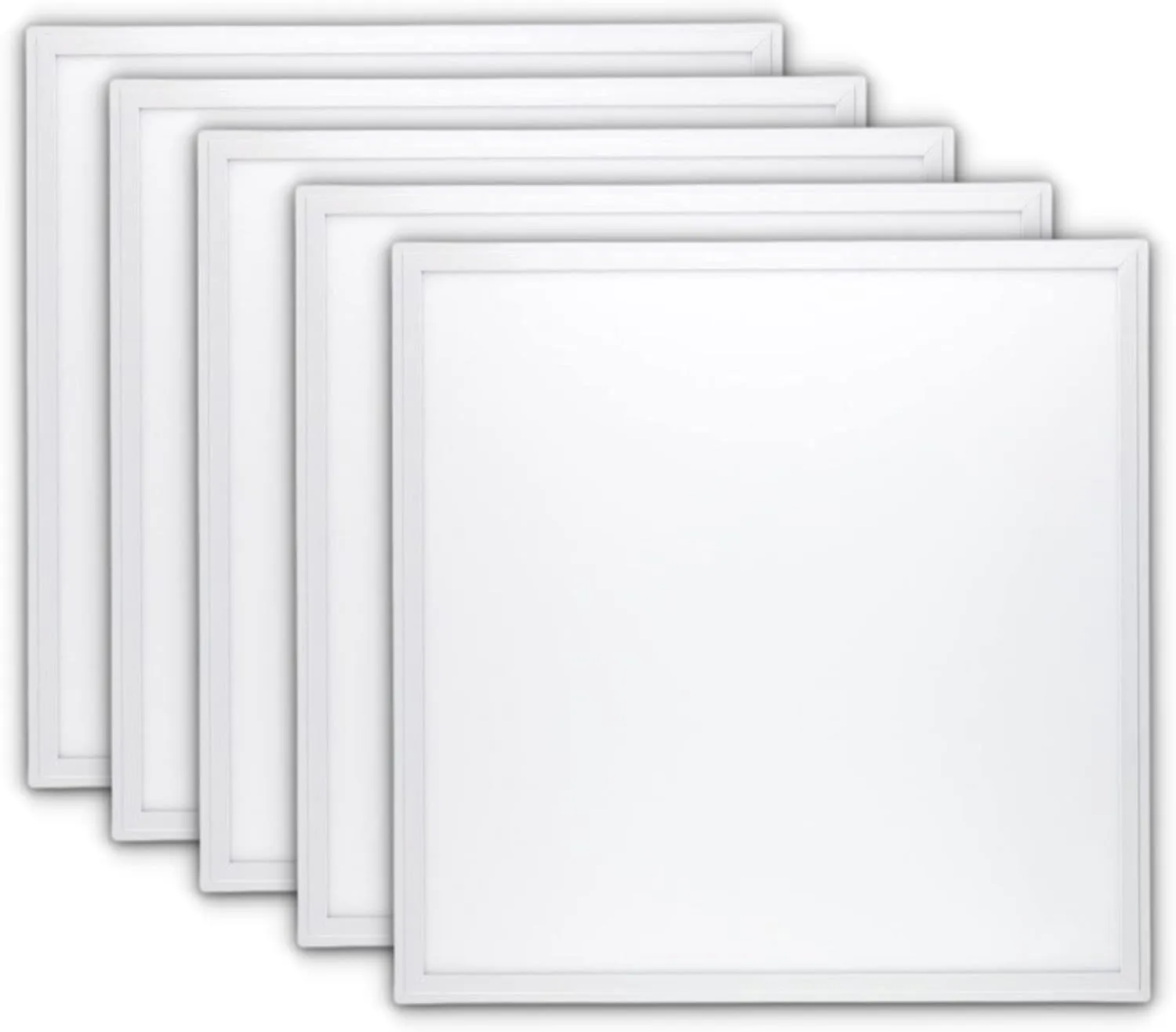 CLAR HYBEC - Panel LED 60x60 cm 40W, Focos LED Interior Techo, Placas Techo Desmontable, Placa LED 60x60 Techo, Pantalla LED 60x