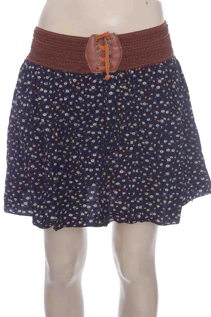 Falda color Azul - Ou Shang