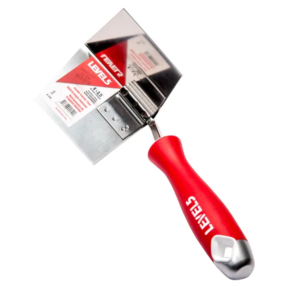 Level 5 Stainless Steel Corner Tool with Soft Grip Handle
